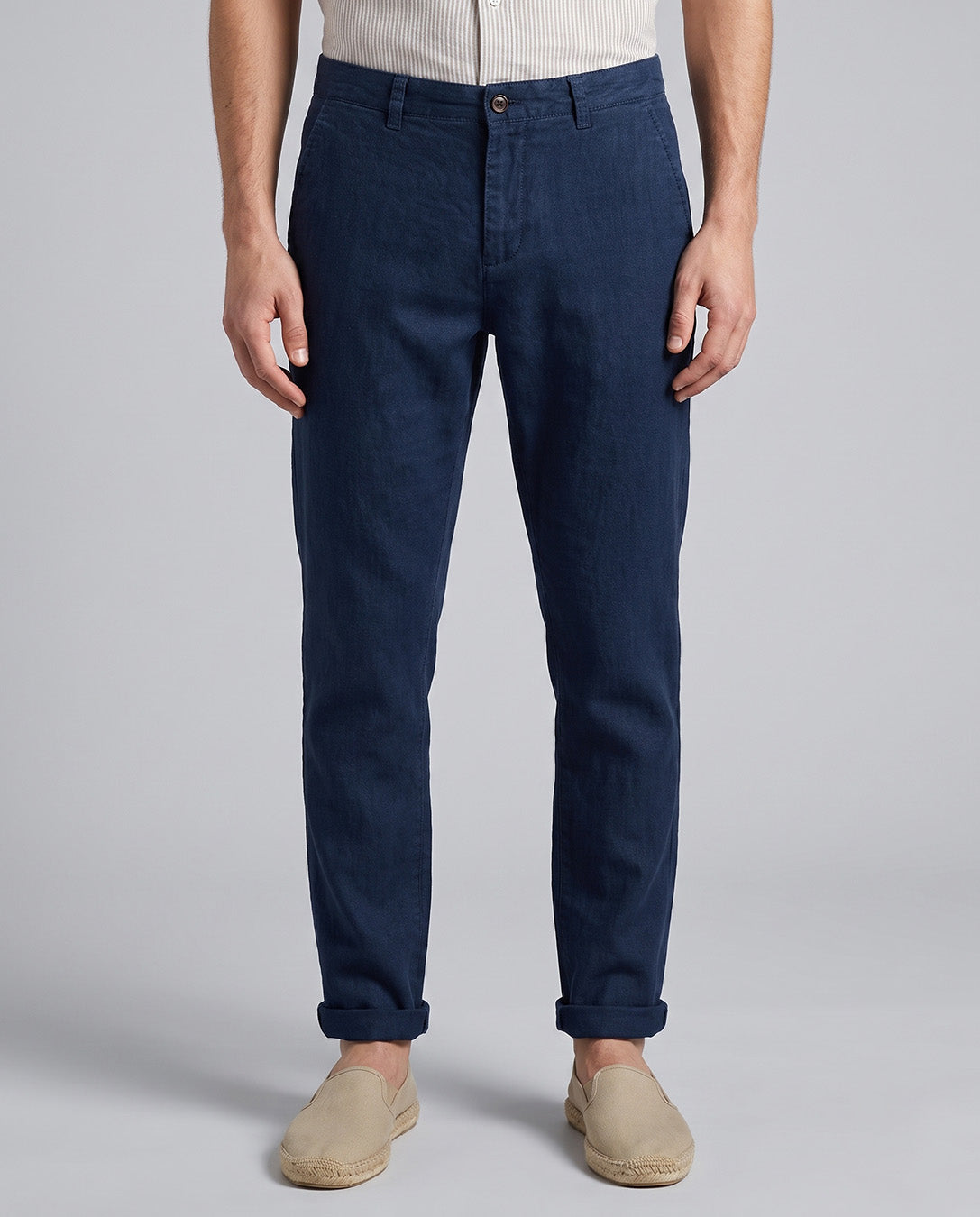 Men's Casual Straight Linen Pants
