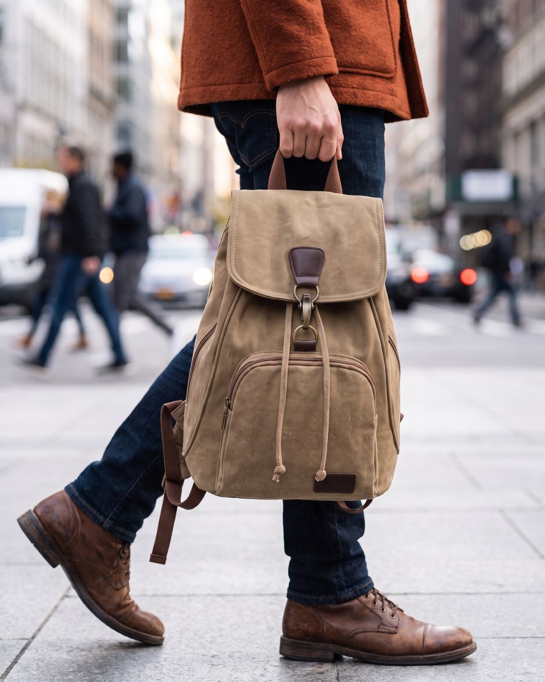 Fenwick Vintage Canvas Backpack