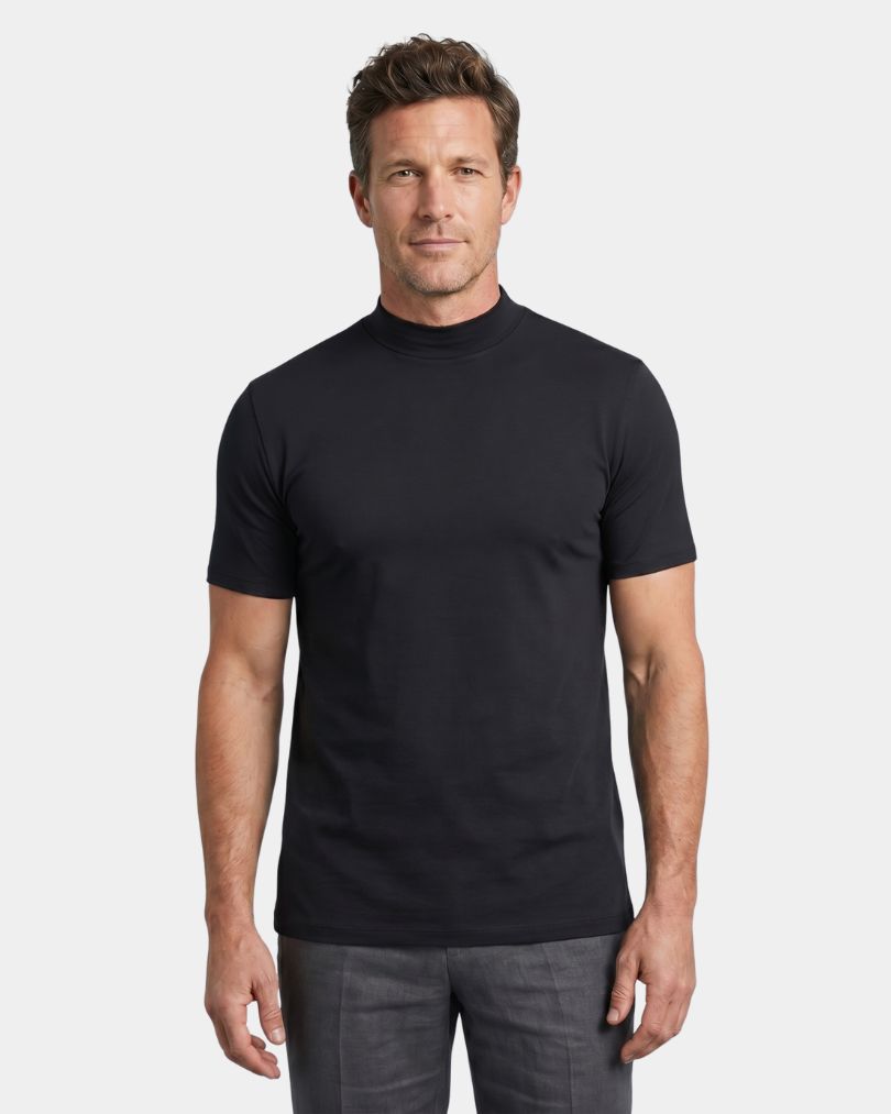 Preston Men's Slim Fit Turtleneck T-Shirt