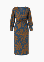Women's Boho Wrap Maxi Dress – Elegant, Comfortable & Flowy-Dresses-Hudson & Tate-Hudson & Tate