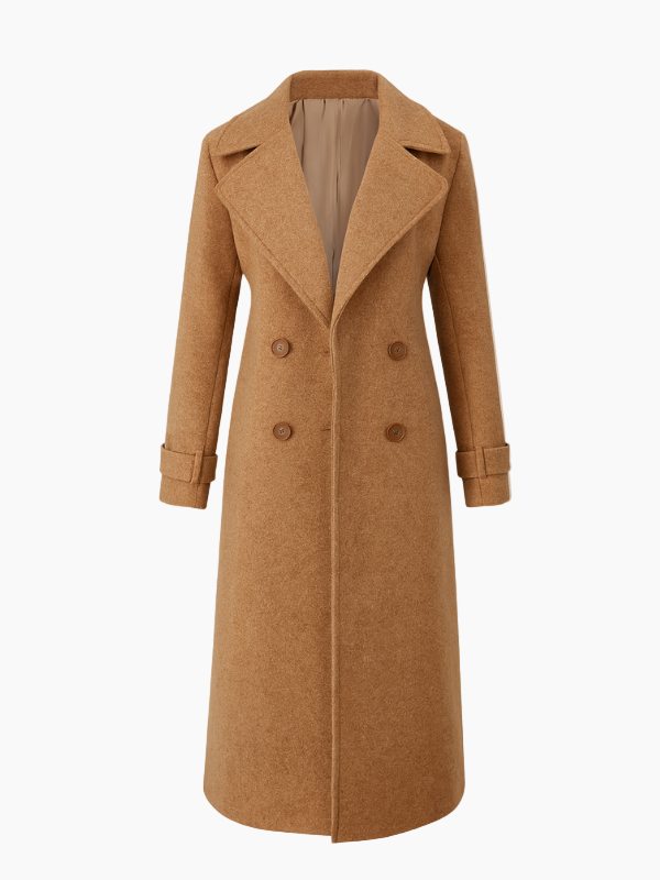 Women’s Chic Felt Jacket – Elegant, Warm & Tailored Outerwear-Coat-Hudson & Tate-Hudson & Tate