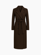 Women’s Double-Breasted Wool Coat – Classic, Warm & Elegant Style-Coat-Hudson & Tate-Hudson & Tate