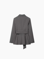 Women’s Lace-Up Blazer – Modern, Elegant & Comfortable Fit-Blazer-Hudson & Tate-Hudson & Tate