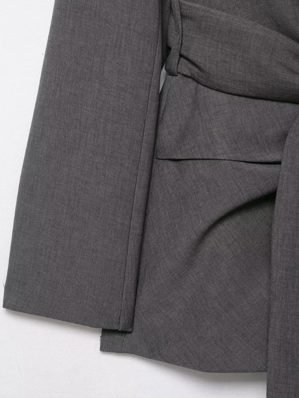 Women’s Lace-Up Blazer – Modern, Elegant & Comfortable Fit-Blazer-Hudson & Tate-Hudson & Tate