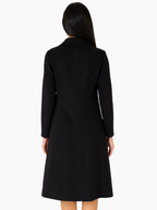 Women’s Long Wool Coat – Elegant, Warm & Tailored Winter Outerwear-Coat-Hudson & Tate-Hudson & Tate