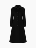 Women’s Long Wool Coat – Elegant, Warm & Tailored Winter Outerwear-Coat-Hudson & Tate-Hudson & Tate