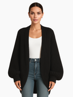 Women’s Oversized Knit Cardigan – Soft, Warm & Effortlessly Stylish-Cardigan-Hudson & Tate-Hudson & Tate