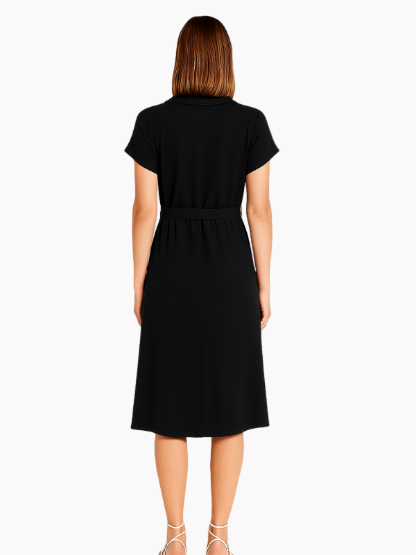 Women’s Relaxed T-Shirt Dress – Stylish, Comfortable & Flattering Fit-Women's Dress-Hudson & Tate-Hudson & Tate