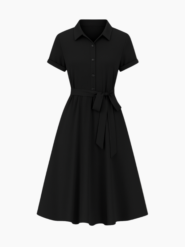 Women’s Relaxed T-Shirt Dress – Stylish, Comfortable & Flattering Fit-Women's Dress-Hudson & Tate-Hudson & Tate