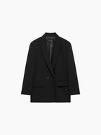 Women’s Tailored Straight Blazer – Elegant & Professional Office Wear-Blazer-Hudson & Tate-Hudson & Tate