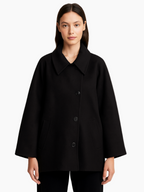 Women’s Timeless Long Coat – Elegant, Structured & All-Season Style-Coat-Hudson & Tate-Hudson & Tate