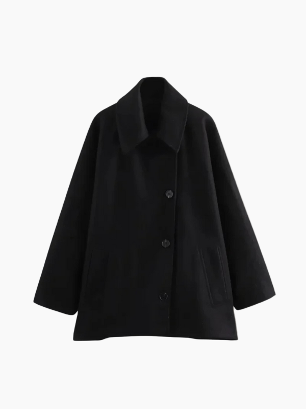 Women’s Timeless Long Coat – Elegant, Structured & All-Season Style-Coat-Hudson & Tate-Hudson & Tate
