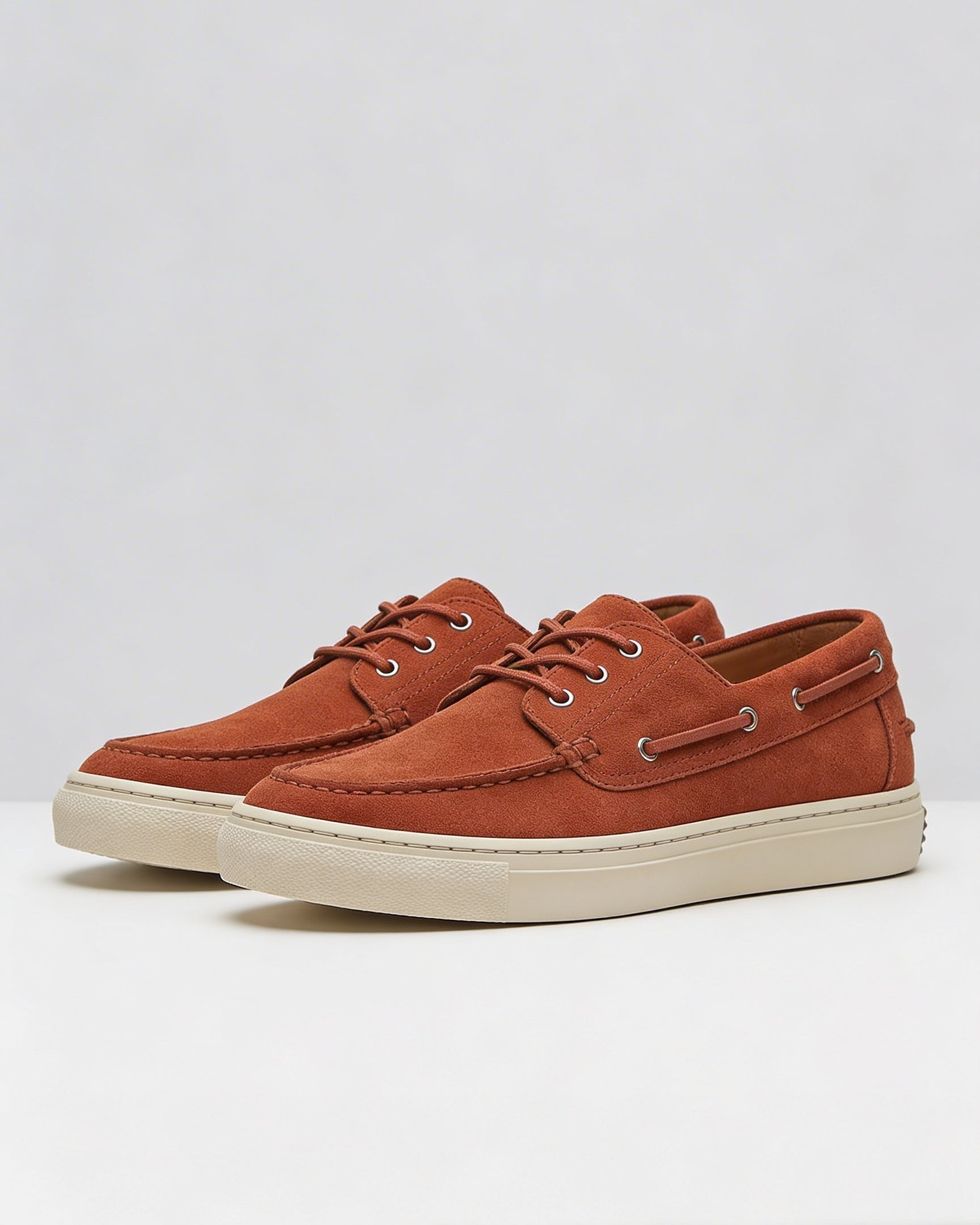 Hudson & Tate Coastline Sneaker Terracotta - Front View