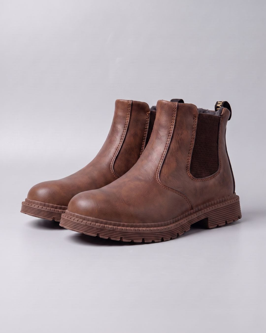 Men's Slip On Chelsea Work Boots-Hudson & Tate