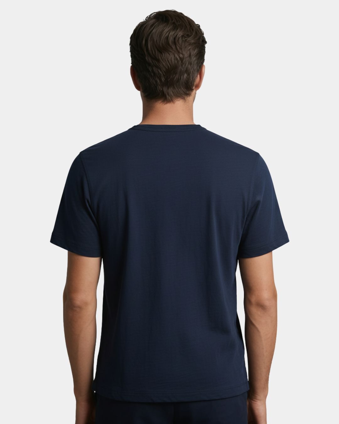 Padstow Men's Linen-Cotton Henley T-Shirt
