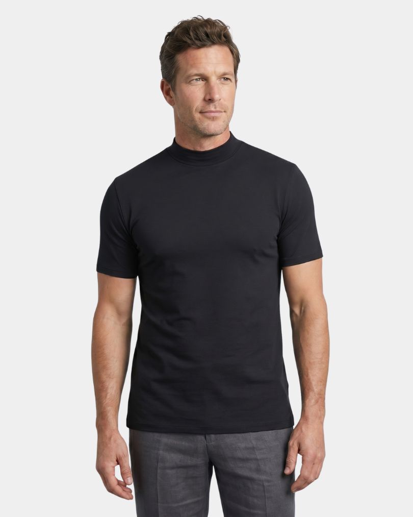 Preston Men's Slim Fit Turtleneck T-Shirt