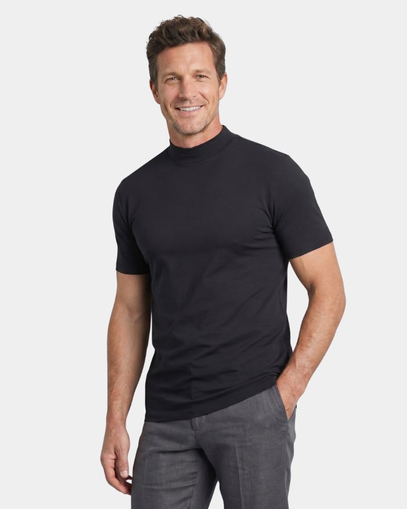 Preston Men's Slim Fit Turtleneck T-Shirt